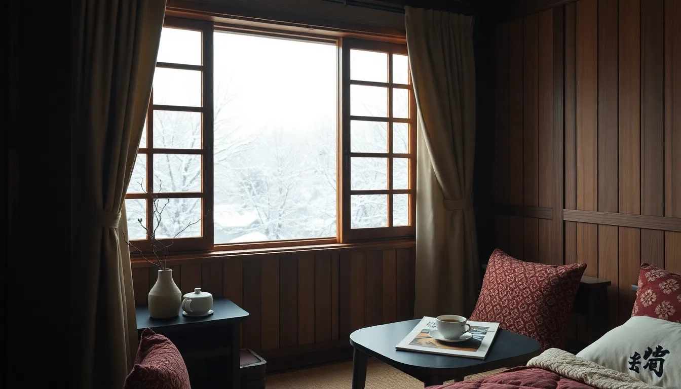 연천 재인폭포 설경