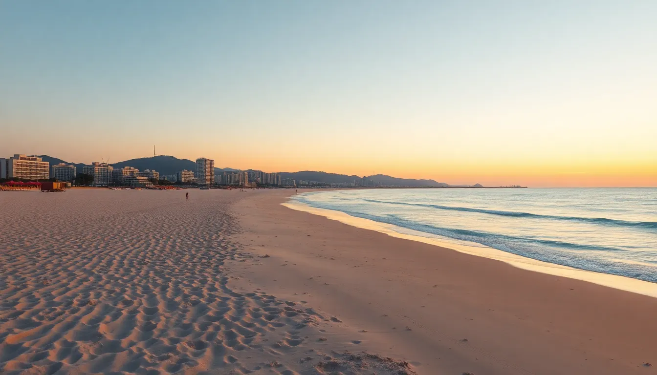 부산 해운대 스카이캡슐에서 바라본 풍경