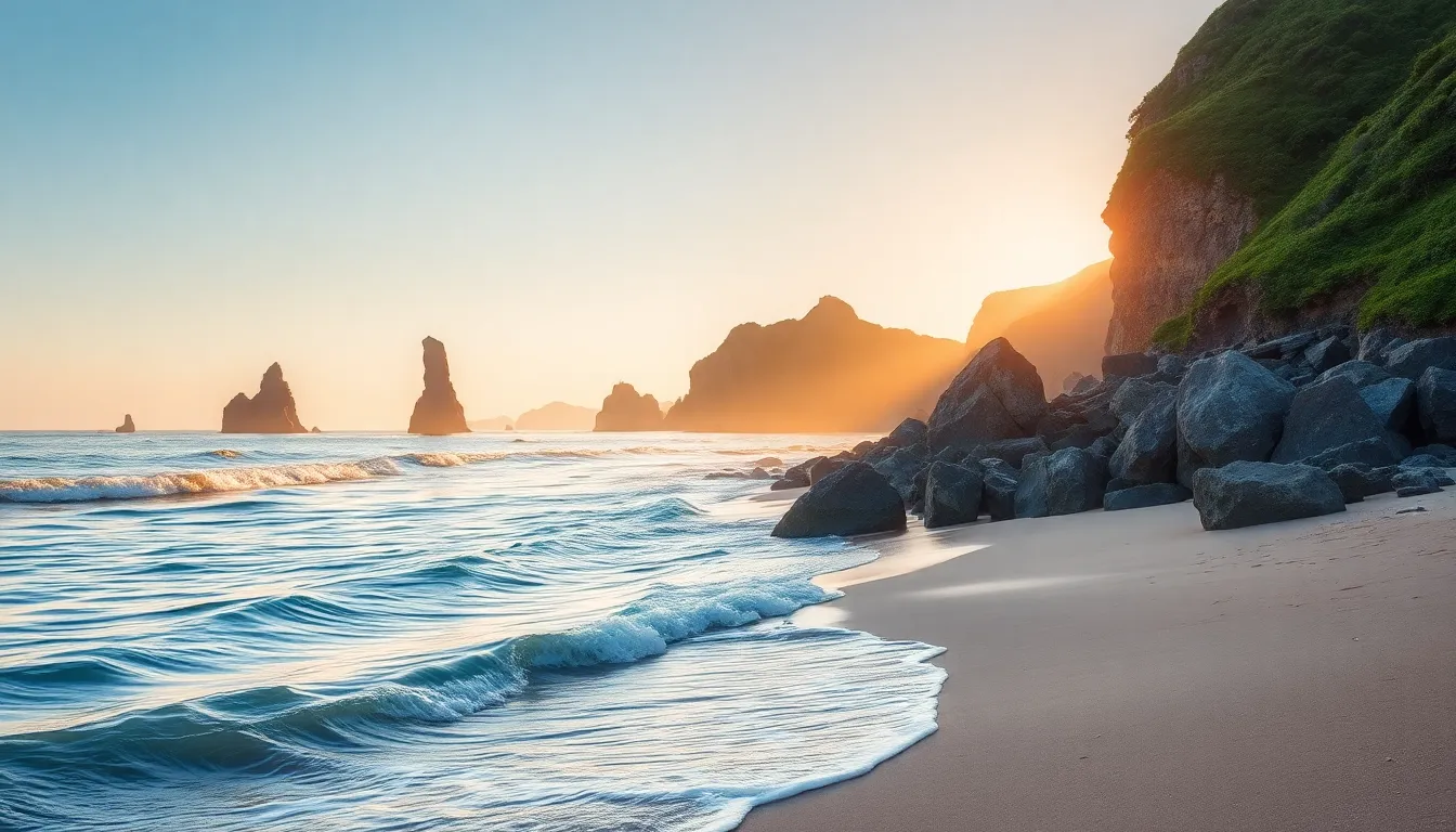 강원도 동해안 일출