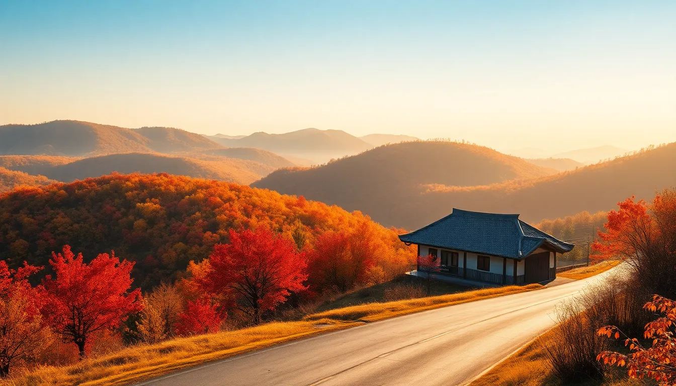 평창의 아름다운 자연경관