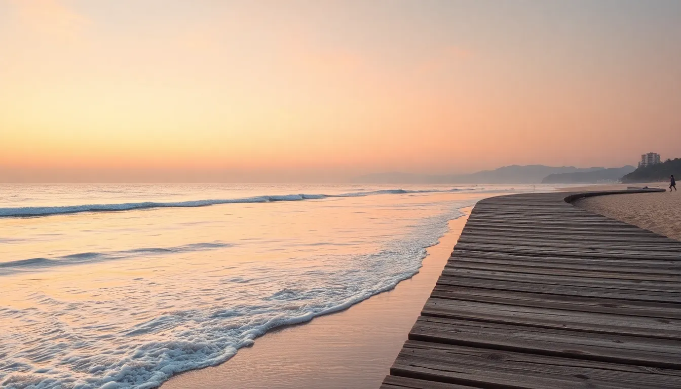설악산 국립공원 케이블카 풍경