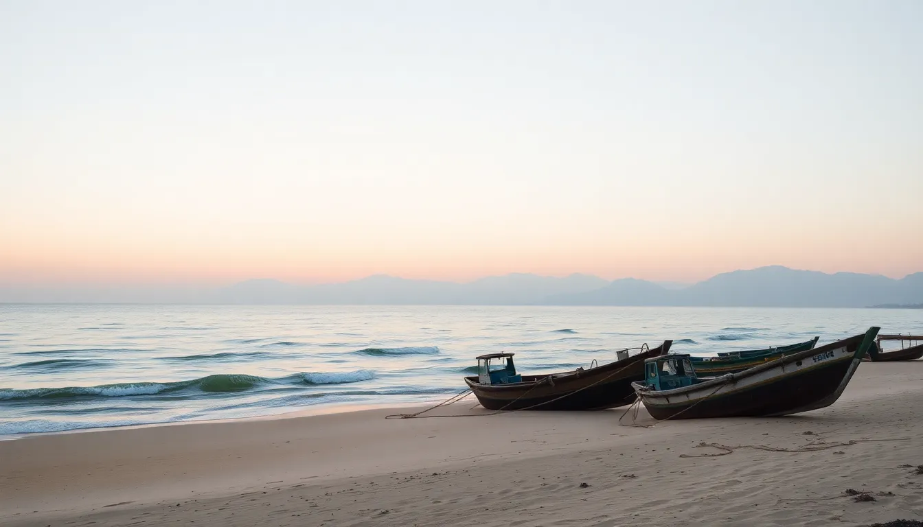 속초 해변에서 즐거운 시간을 보내는 가족의 모습