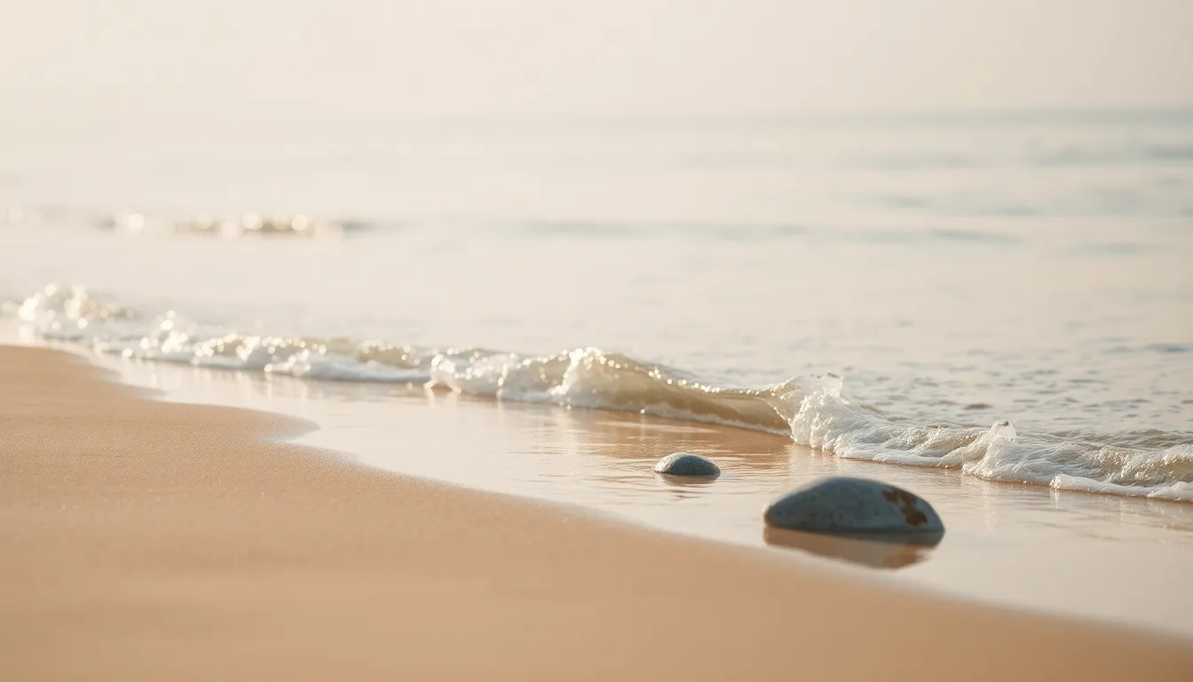 강릉 경포대 해변 풍경