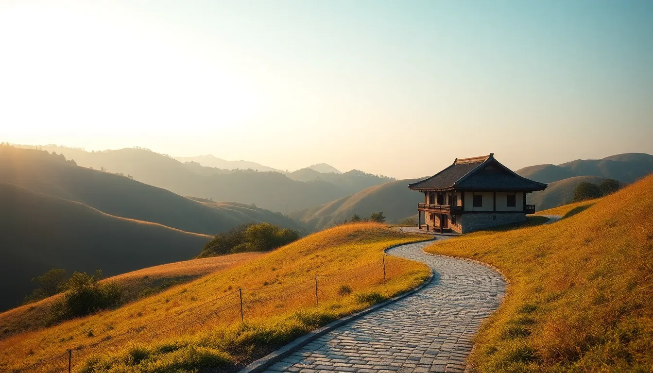 서울 근교 가평의 아름다운 자연 풍경