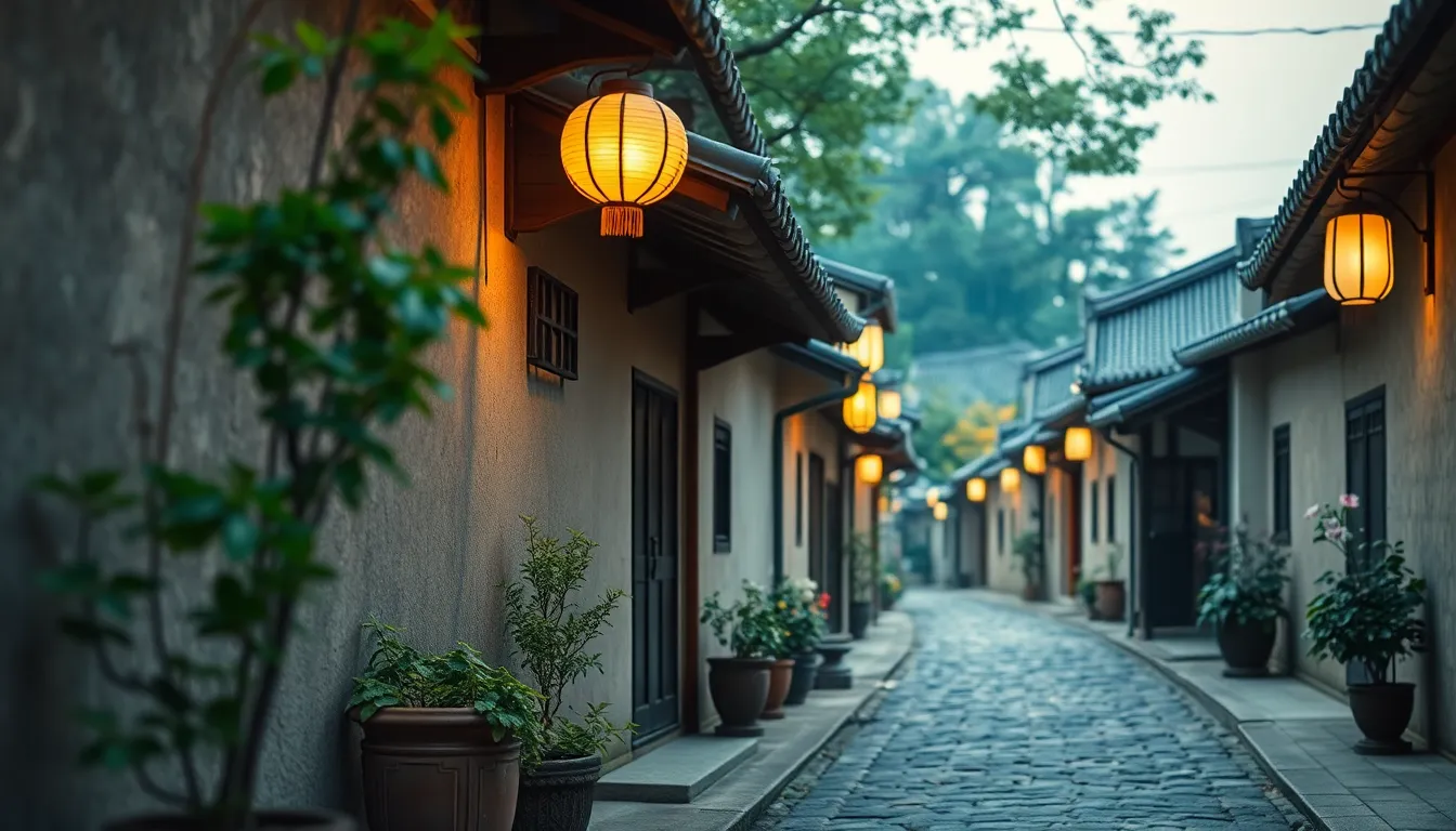 전주 한옥마을 전경