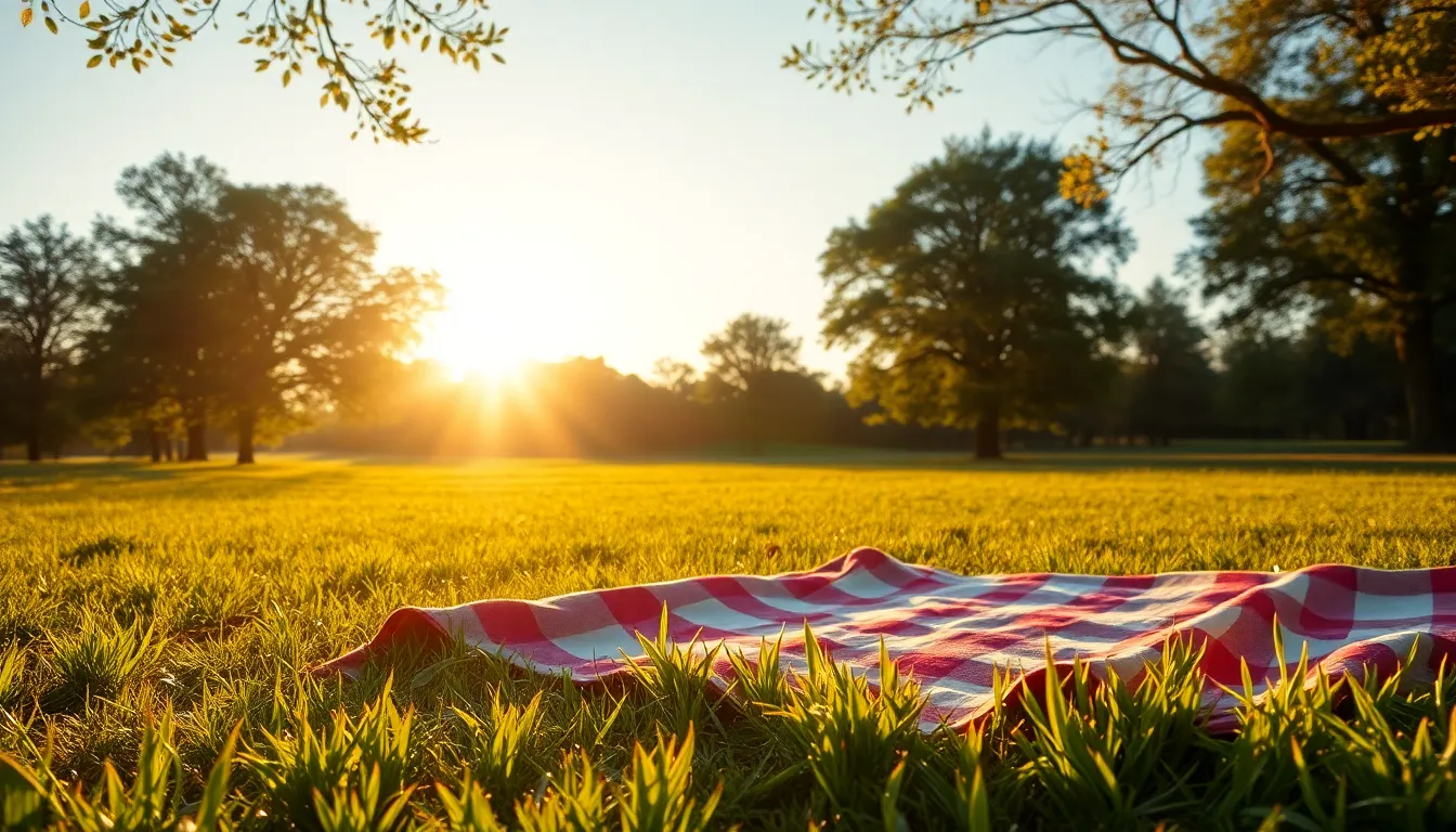 아름다운 서울 근교 피크닉 풍경