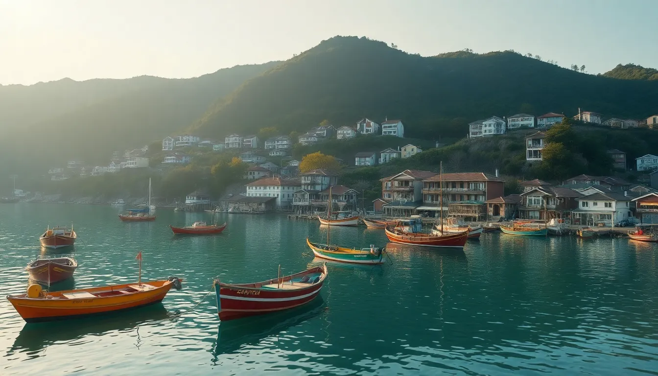 통영 숙소 전경