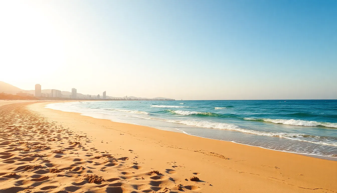 해운대 해변 풍경