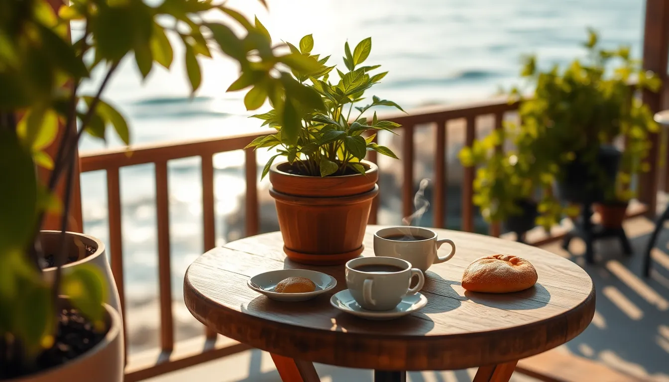 강릉 해변 풍경