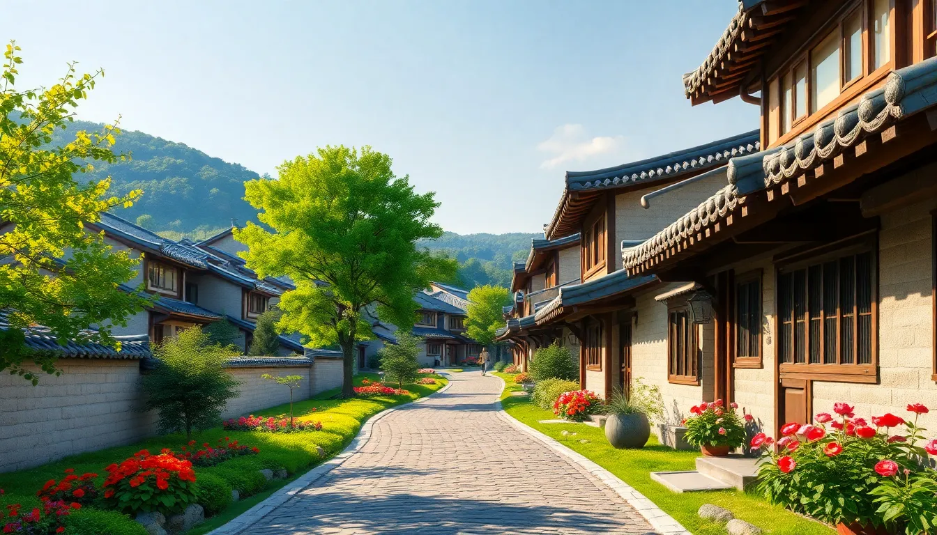 전주 한옥마을 전경