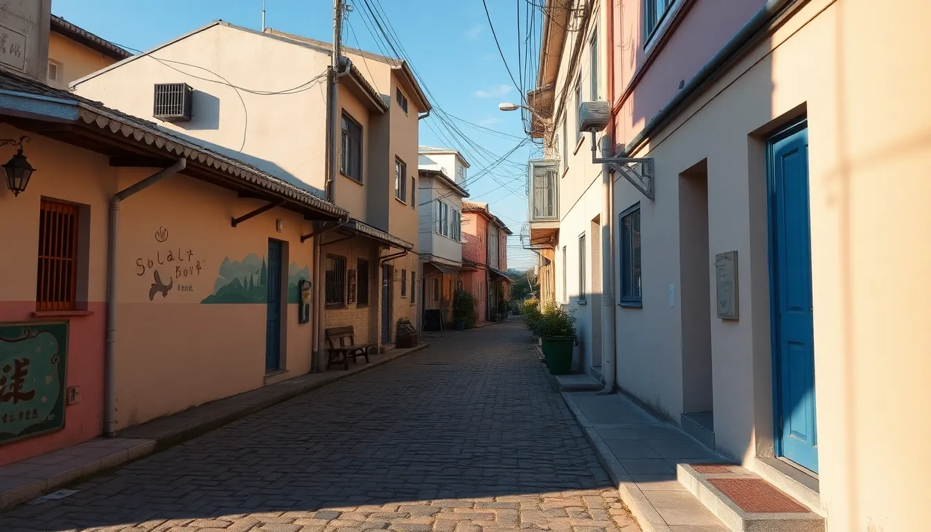 감천문화마을 풍경