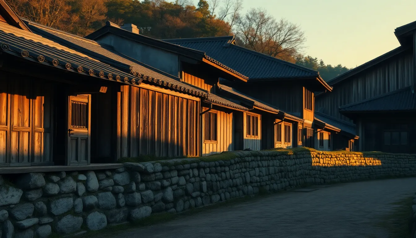 안동 하회마을 풍경