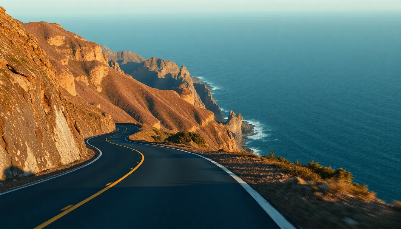 동해안 7번 국도 드라이브 코스 풍경