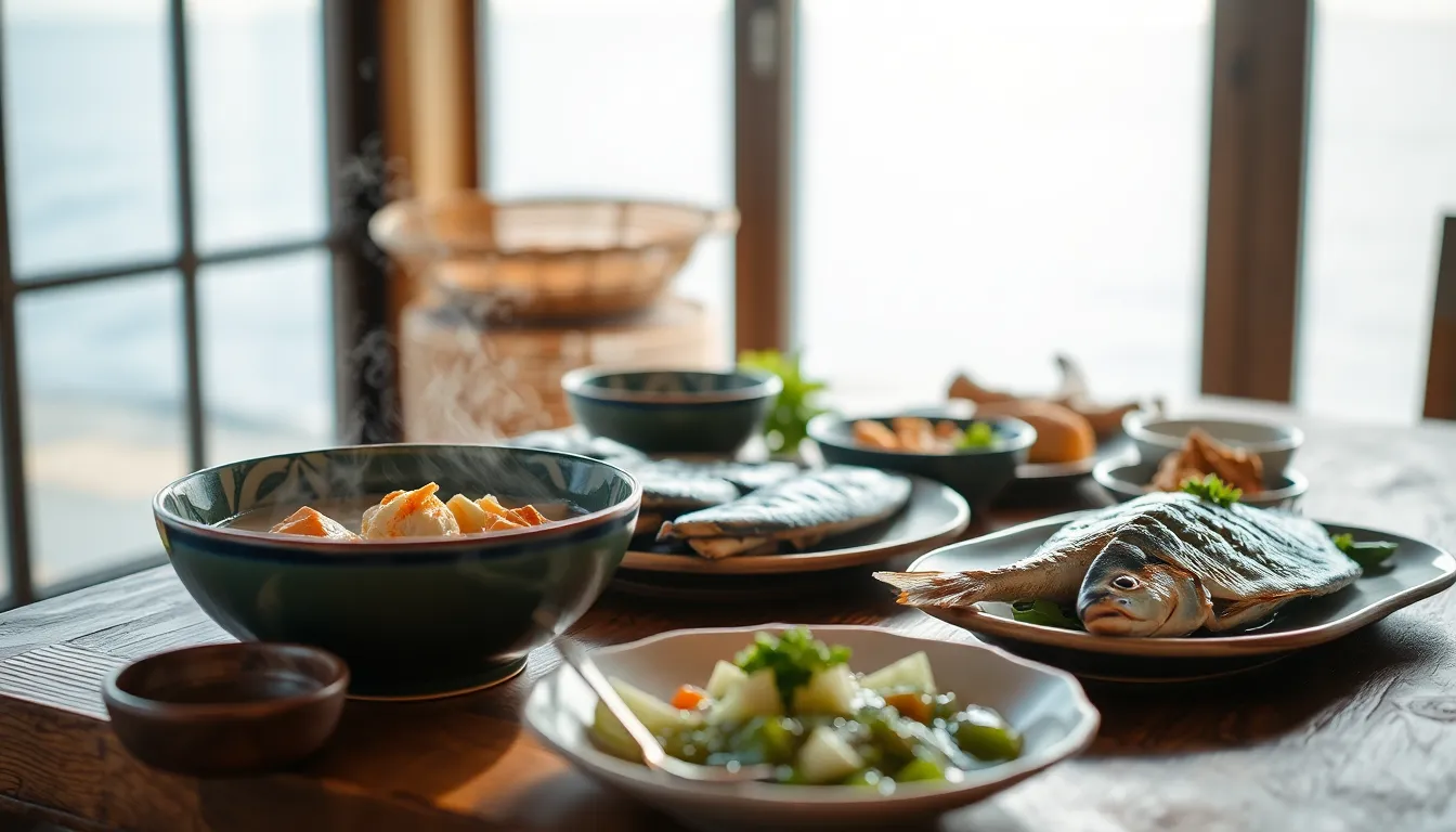 속초 바닷가 풍경